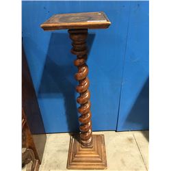 BARLEY TWIST 4' PEDESTAL STAND