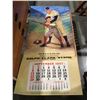 Image 3 : 5 DRAWERS OF ASSTD VINTAGE PINUP POSTERS, CALENDARS & ASSTD ART PRINTS - 5 DRAWER CABINET INCLUDED