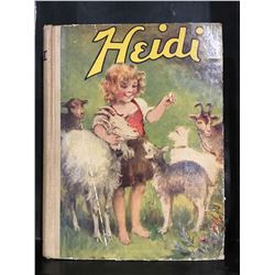 INSCRIBED 1930 "HEIDI" - NICE OLD BOOK