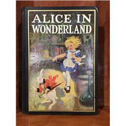 INSCRIBED 1938 "ALICE IN WONDERLAND AND THROUGH THE LOOKING GLASS" BY CARROLL BOOK