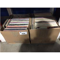 2 BOXES OF ASSTD RECORDS