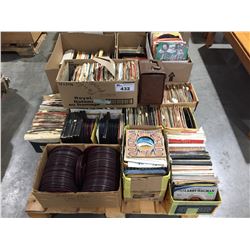 PALLET LOT OF ASSTD 45RPM RECORDS