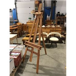 WOODEN ARTISTS EASEL