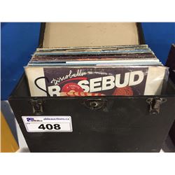 1 BOX VINTAGE 1960/70'S ROCK & ROLL RECORDS