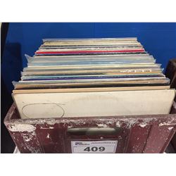 1 BOX VINTAGE 1960/70'S ROCK & ROLL RECORDS