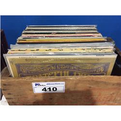 1 BOX VINTAGE 1960/70'S ROCK & ROLL RECORDS