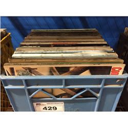 1 BOX OF ASSTD RECORDS