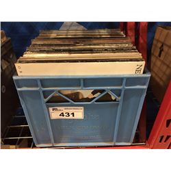 1 BOX OF ASSTD RECORDS