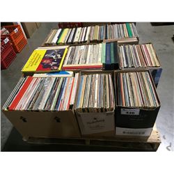 1 PALLET OF ASSTD RECORDS