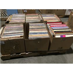 1 PALLET OF ASSTD RECORDS