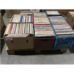 1 PALLET OF ASSTD RECORDS