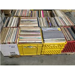 1 PALLET OF ASSTD RECORDS