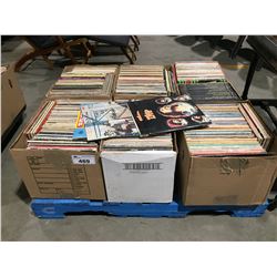 1 PALLET OF ASSTD RECORDS