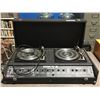 Image 1 : DISCO II DJ'S TWIN TURNTABLES