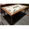 Image 1 : PINE WITH TILE TOP DINING TABLE