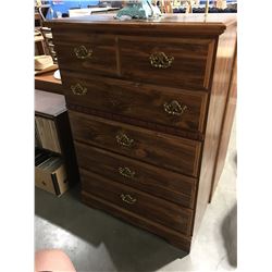 5 DRAWER HIGHBOY DRESSER