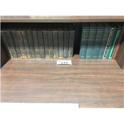 SHELF OF BOOKS - ABRAHAM LINCOLN & ALBERT HUBBARD BOOKS