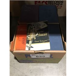 1 BOX VINTAGE BOOKS