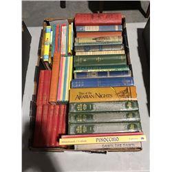 1 BOX VINTAGE BOOKS