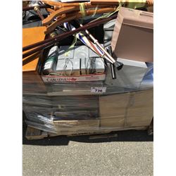 PALLET LOT OF ASSTD ELECTRONICS & MISC ITEMS