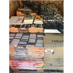 PALLET LOT OF ASSTD CASSETTE TAPES