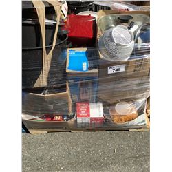 PALLET LOT OF MISC.  ITEMS