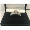 Image 1 : LADIES 14K WHITE GOLD 26 DIAMOND RING - APPRAISED VALUE $5840.00 (0.84CTS DIAMONDS , 5.7GMS GOLD )