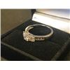 Image 5 : LADIES 14 WHITE GOLD 9 DIAMOND RING - APPRAISED VALUE $5010.00 (0.86CTS DIAMONDS, 2.5GMS GOLD)
