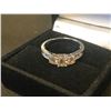 Image 6 : LADIES 14 WHITE GOLD 9 DIAMOND RING - APPRAISED VALUE $5010.00 (0.86CTS DIAMONDS, 2.5GMS GOLD)
