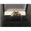 Image 5 : LADIES 14K WHITE & YELLOW GOLD DIAMOND SOLITAIRE RING - APPRAISED VALUE $3056.50 (0.56CTS DIAMOND,