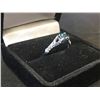 Image 2 : LADIES 14K WHITE GOLD RING CONTAINING 31 DIAMONDS - APPRAISED VALUE $3120.00