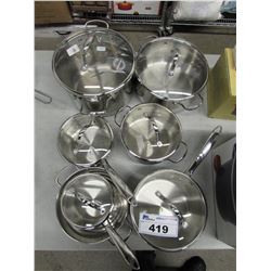 7 PC. LAGOSTINA COOKWARE SET