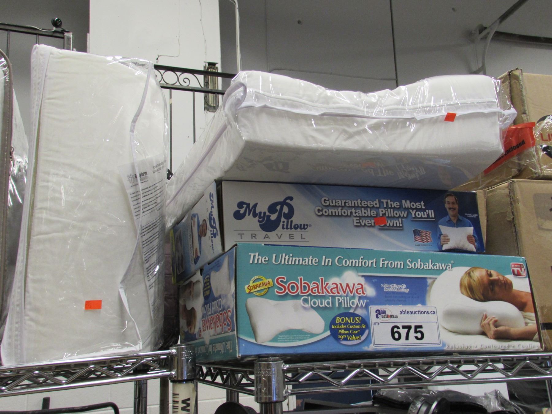 SOBAKAWA CLOUD PILLOW, MY PILLOW TRAVEL PILLOW, NECK SUPPORT PILLOW