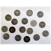 Image 2 : BARBER QTR LOT of 17 COINS