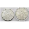 Image 2 : UNC WHITE MORGAN DOLLARS: 1880-S & 1921