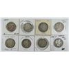 Image 1 : 8- BARBER HALF DOLLAR LOT