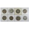 Image 2 : 8- BARBER HALF DOLLAR LOT