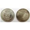 Image 2 : 1890 & 1896 AU DETAILS MORGAN DOLLARS