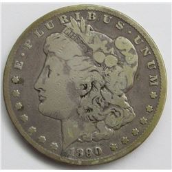 1890-CC MORGAN DOLLAR GOOD