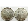 Image 1 : 1887 & 1885-O BU MORGAN DOLLARS