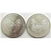 Image 2 : 2013 & 1994 AMERICAN SILVER EAGLES