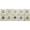 Image 1 : 10-SEATED LIBERTY DIMES AG/G