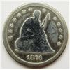Image 1 : 1876-CC SEATED LIBERTY QUARTER