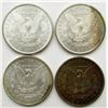 Image 2 : 4-MORGANS SILVER DOLLARS BU