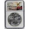 Image 1 : 2016 AMERICAN SILVER EAGLE NGC MS 70