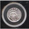 Image 1 : 2002 PLATINUM STATUE OF LIBERTY 1/4 oz AMERICAN EA