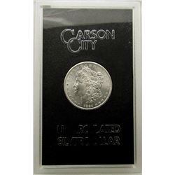 1884 GSA CARSON CITY MORGAN SILVER DOLLAR CC