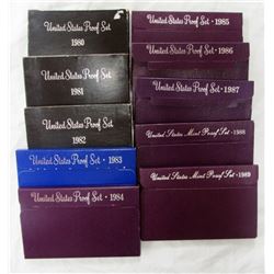 10- U.S. PROOF SETS
