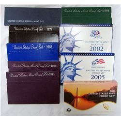 9- U.S. PROOF SETS