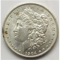 1904-O MORGAN SILVER DOLLAR BU